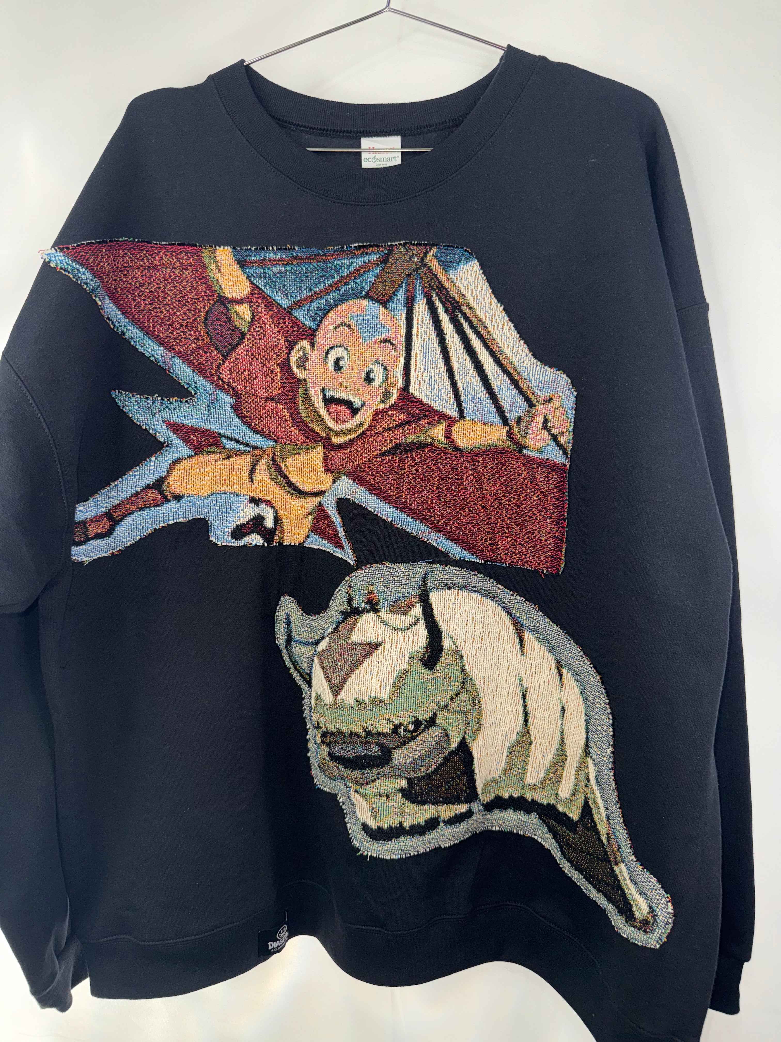 Hanes Crewneck — ATLA & Apa (XL-Patches)